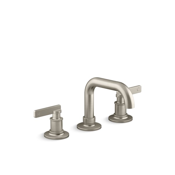 Widespread Bathroom Sink Faucet 1.2 GPM in Vibrant Brushed Nickel